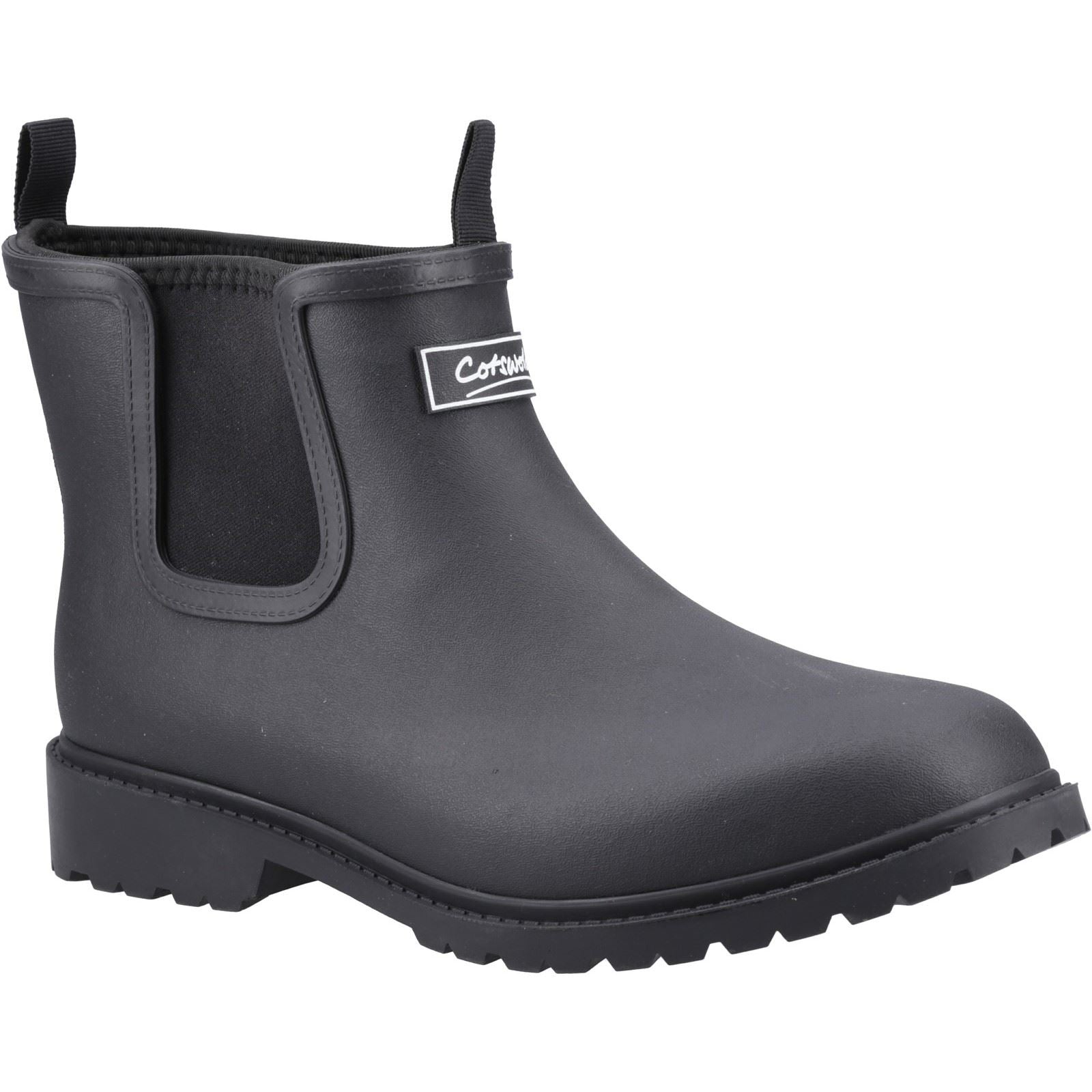 Cotswold Barton Synthetic Men's Black Wellington Boots