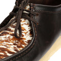 Clarks Originals Wallabee Cow Print Leather Men's Brown Shoes