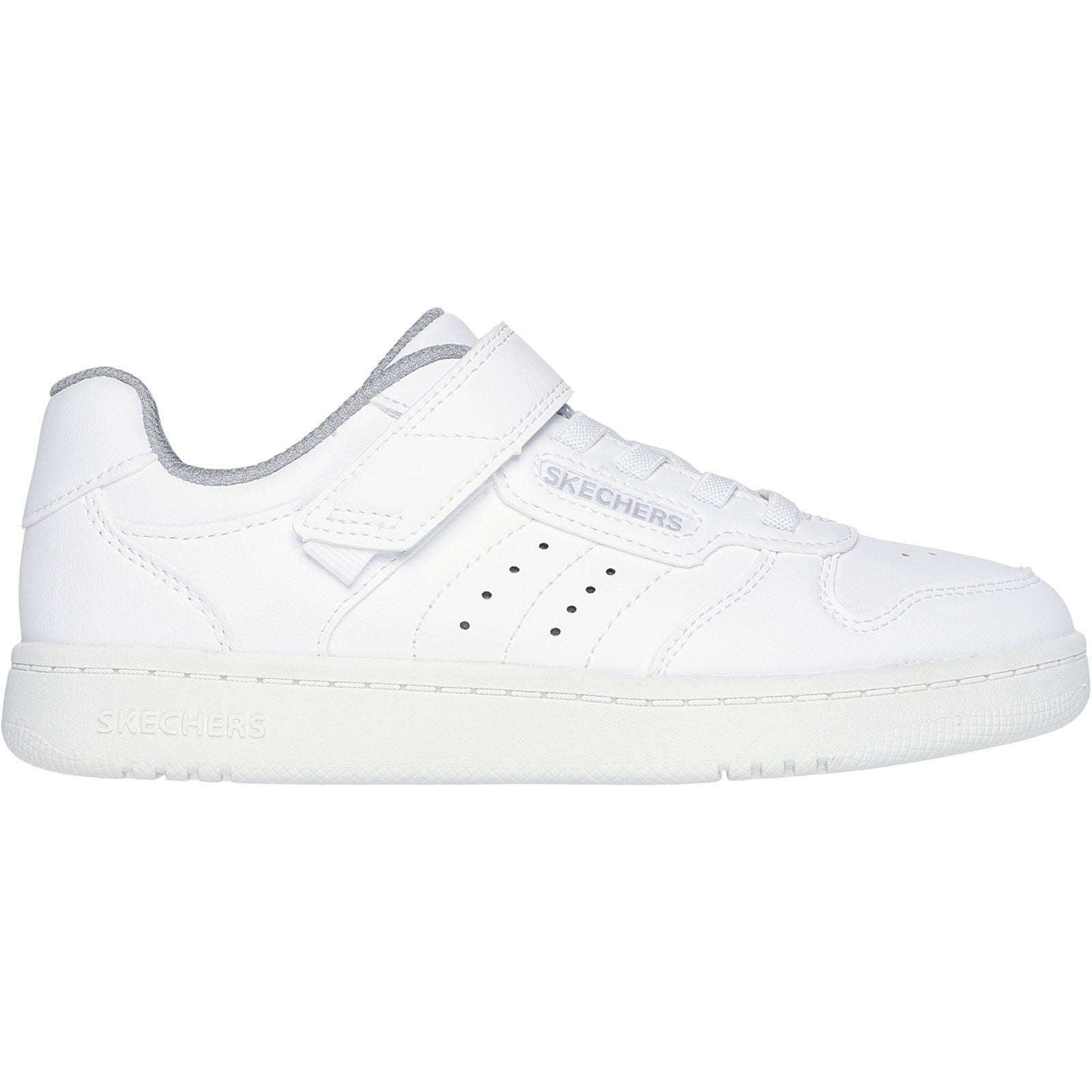Skechers Quick Street Boy's White Trainers