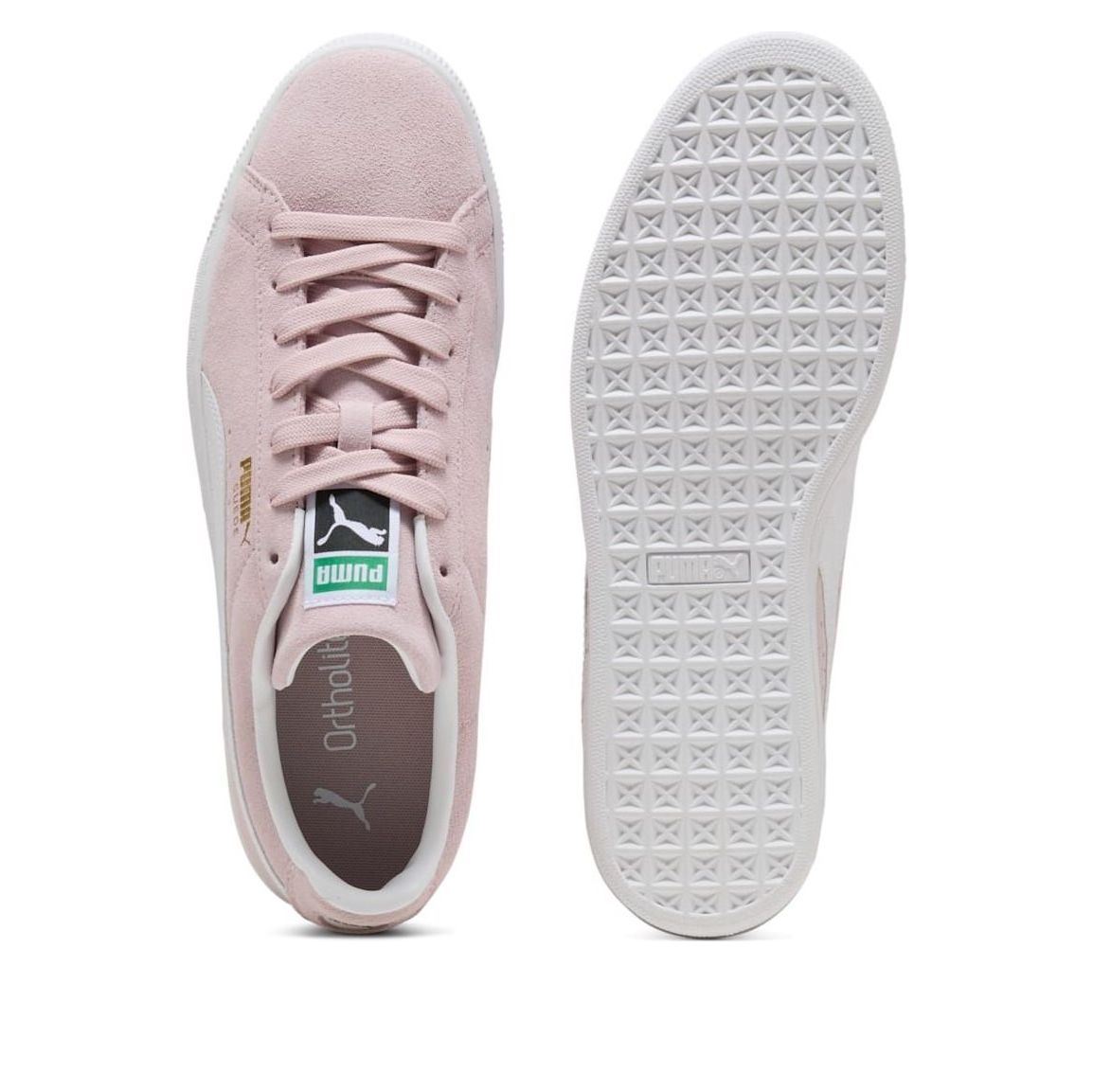 Puma Classic  Suede Women's Misty Pink/White Trainers