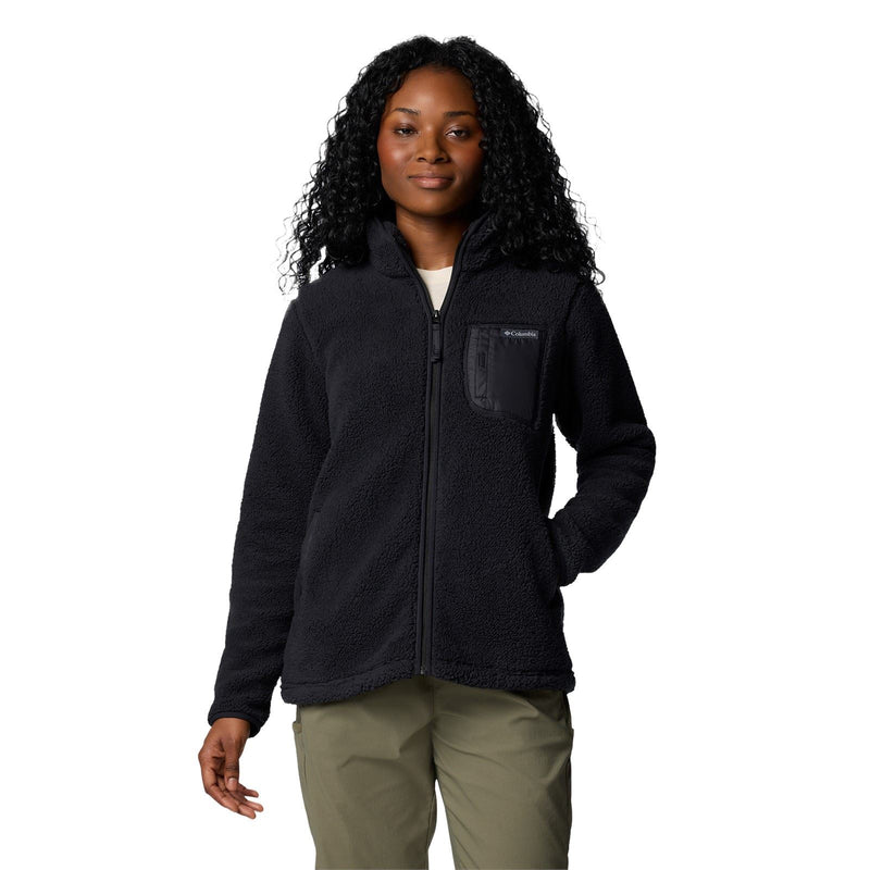 Columbia West Bend Full Zip Women's Black Fleece Jackets
