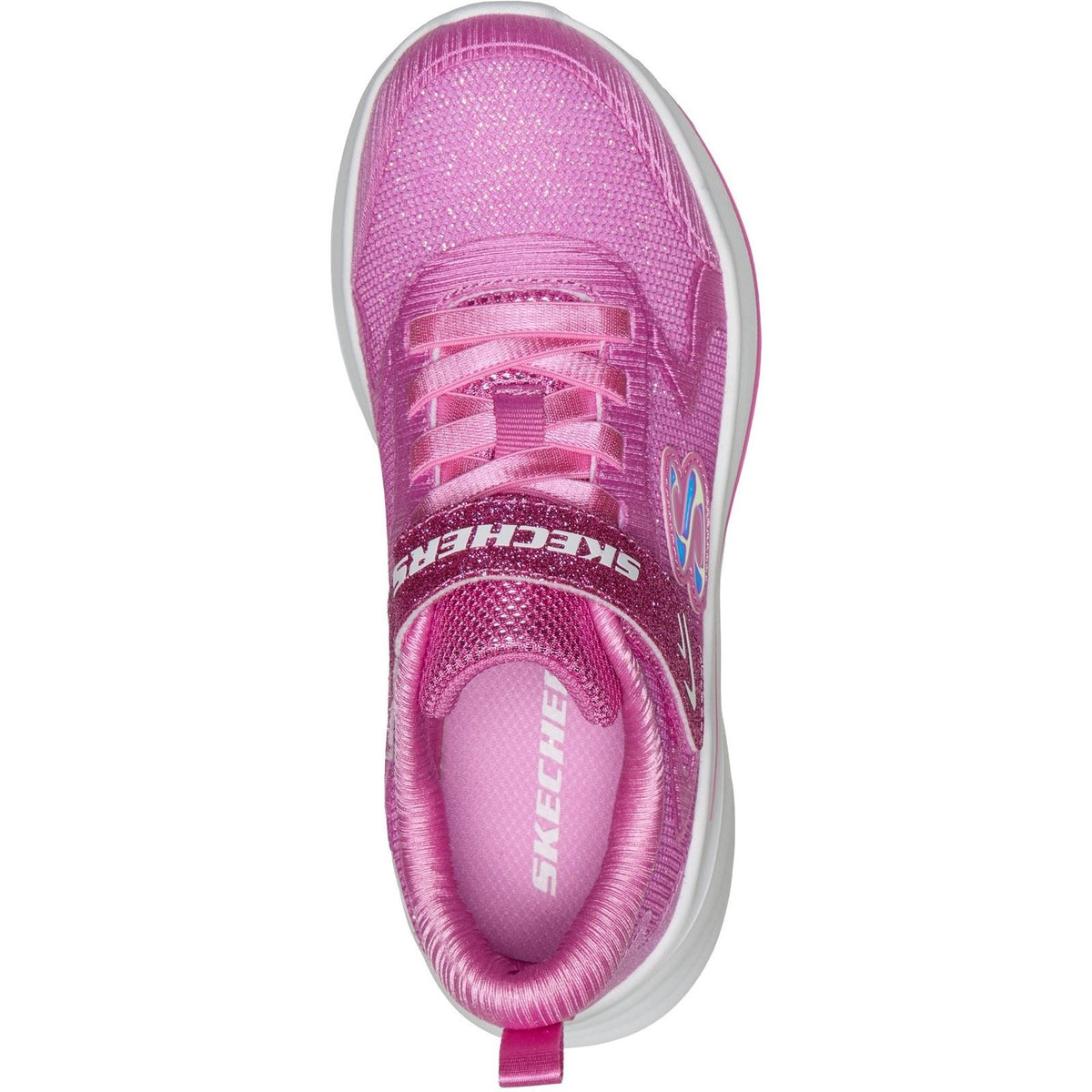 Skechers Wave 92 Polyester Girl's Pink Trainers