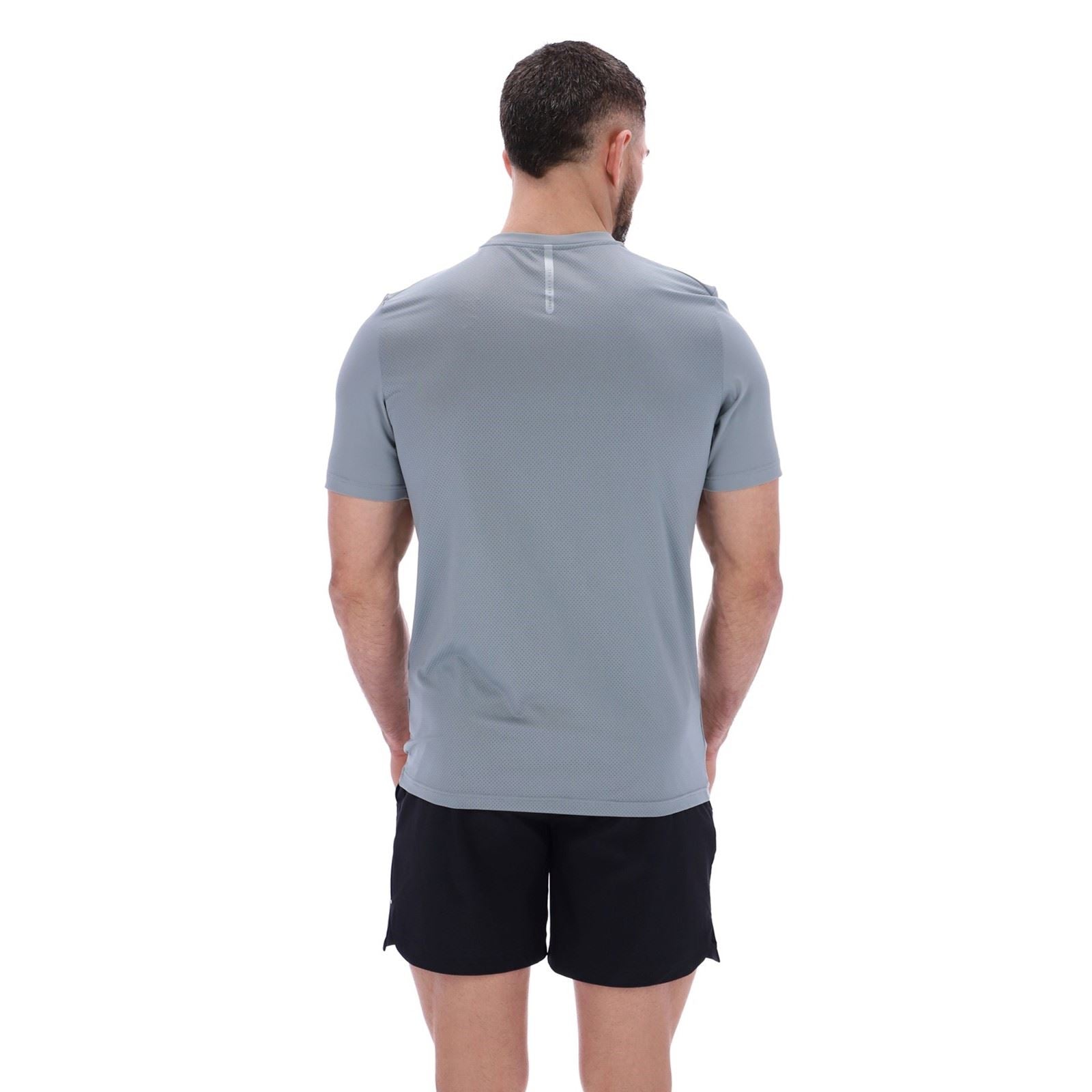 Ted Baker SAM TBMTS2635 Polyester Men's Grey Activewear T-Shirts