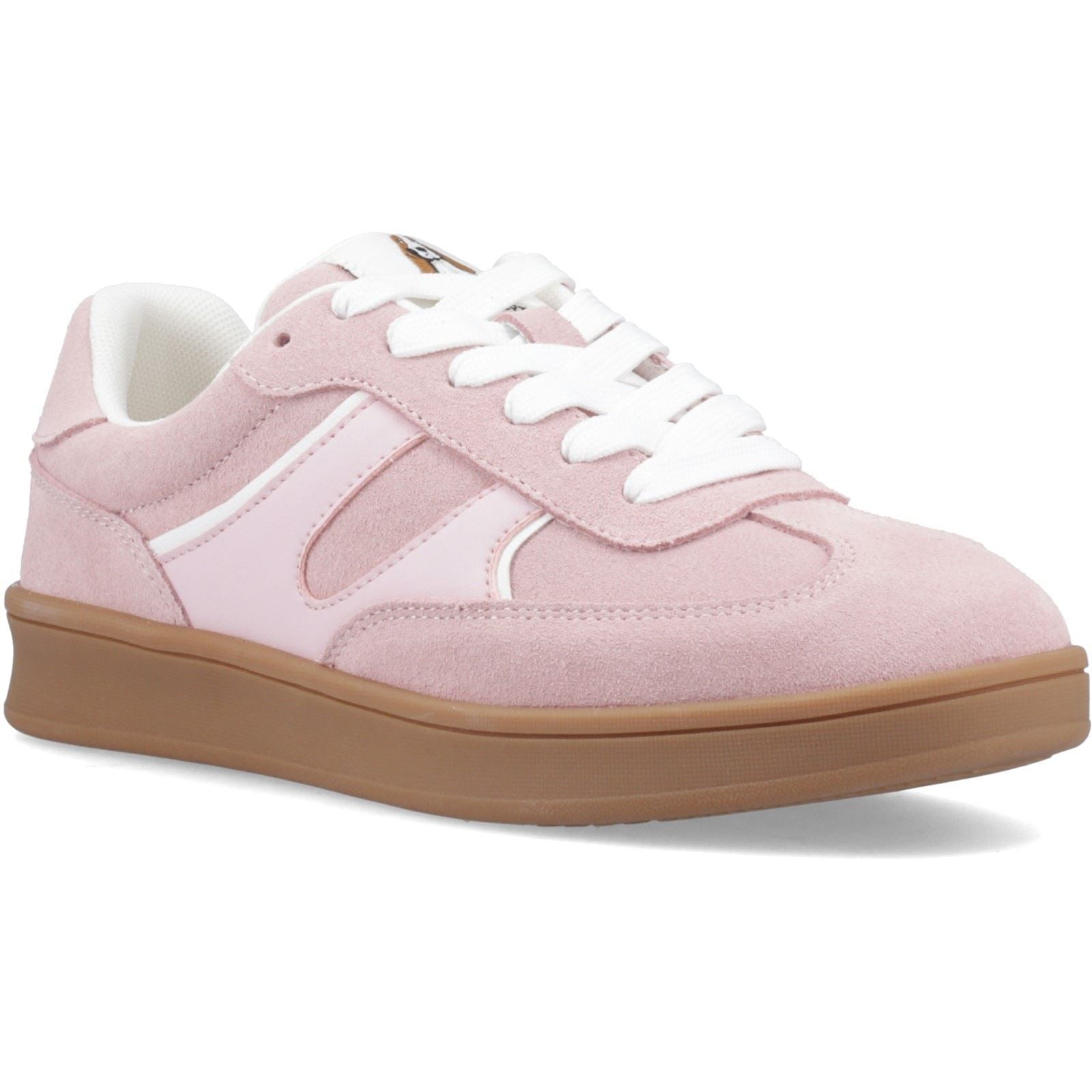 Hush Puppies Maura Suede Women's Pink Trainers