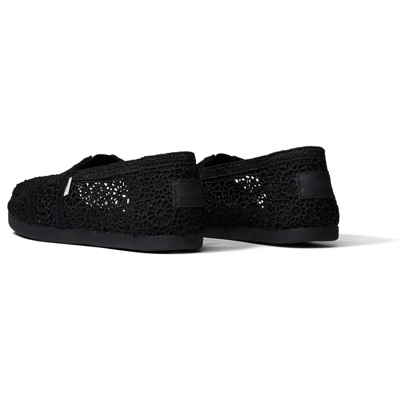 TOMS Alpargata Synthetic Women's Black Espadrilles