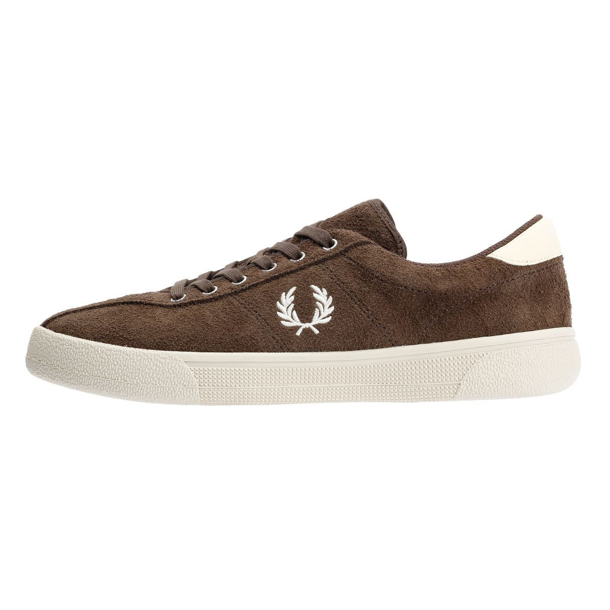 Fred Perry Tennis Shoe Suede Men's Tobacco/Ice Cream Trainers