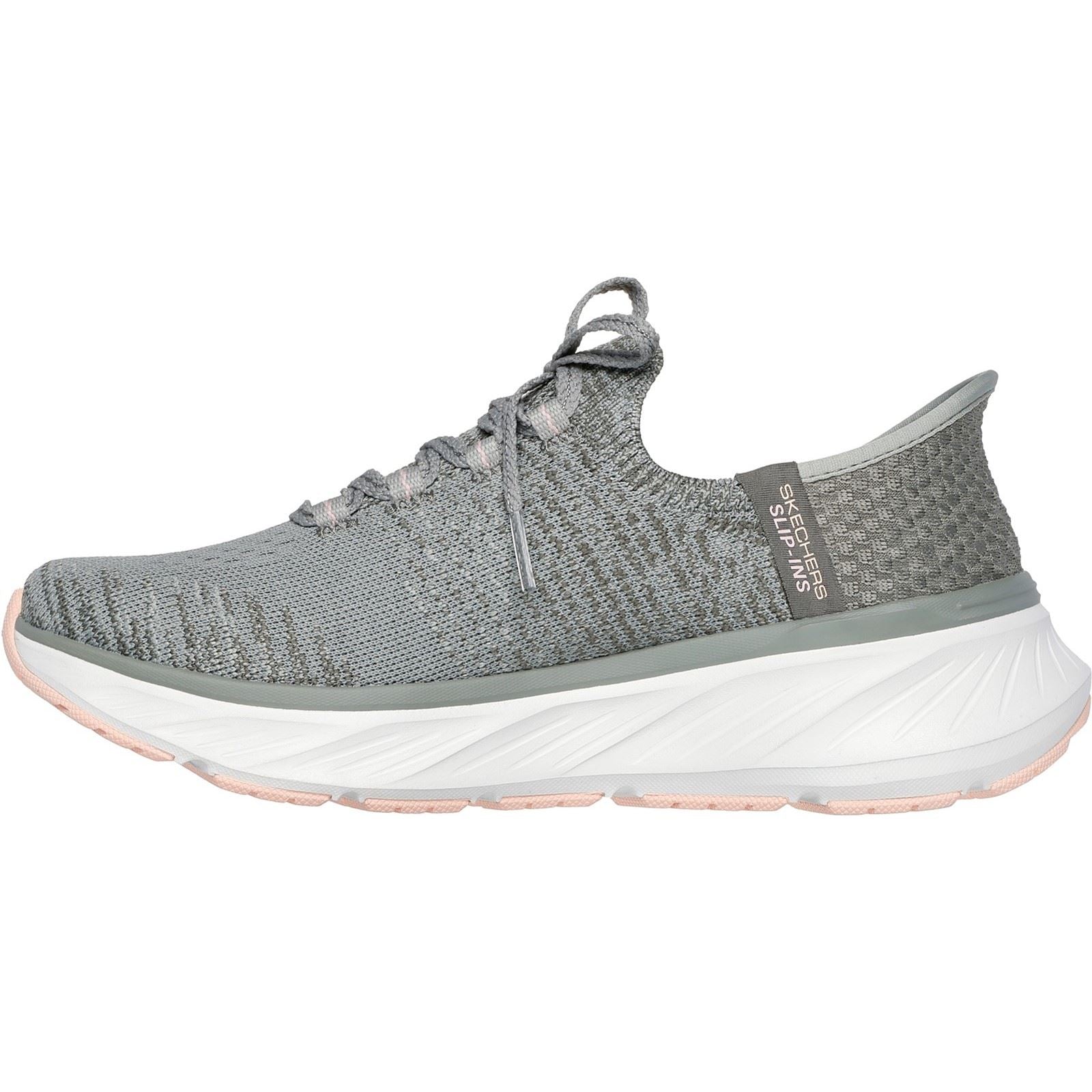 Skechers Edgeride Impression Textile Women's Green/Orange Trainers