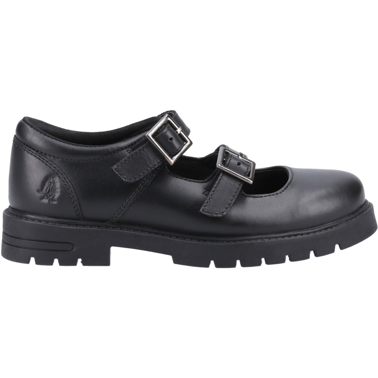 Hush Puppies Ella Junior Leather Girls's Black Shoes