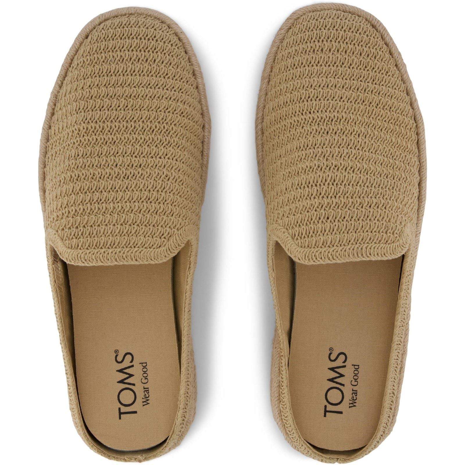 TOMS Santiago Textile Men's Oatmeal Mules