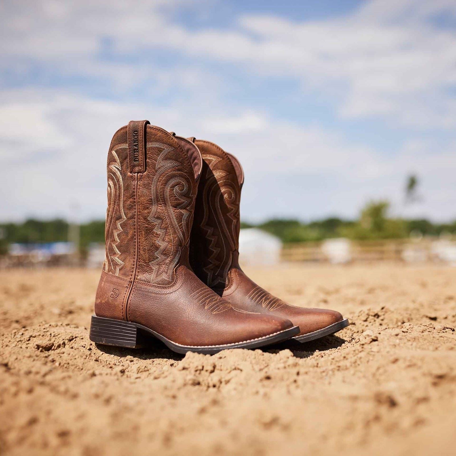 Durango Westward Leather Men's Prairie Brown Boots