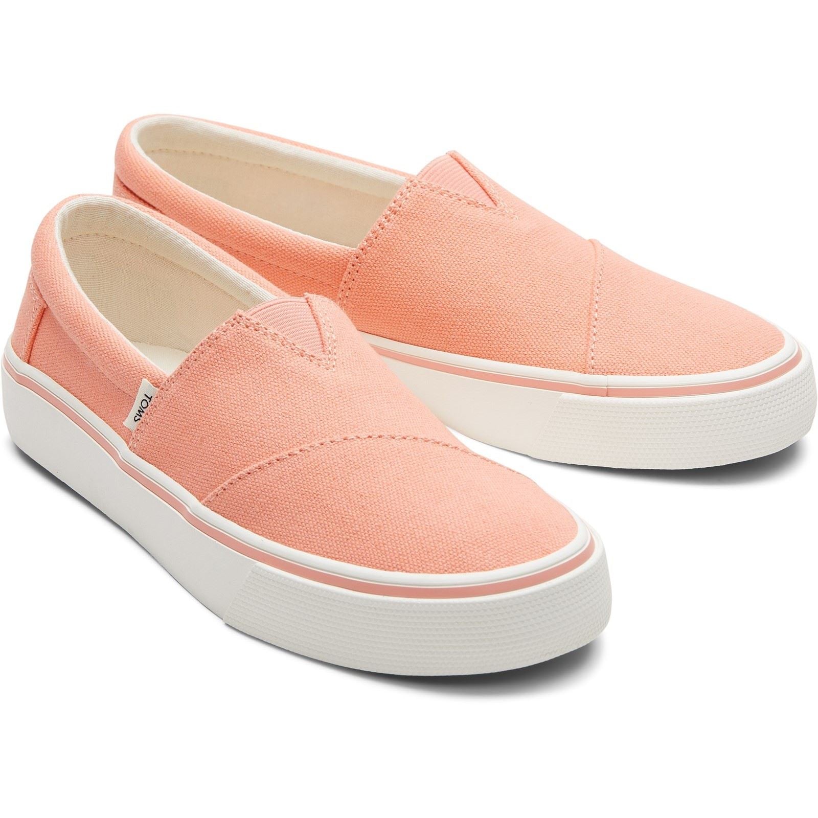 TOMS Alpargata Fenix Slip On Synthetic Women's Orange Espadrilles