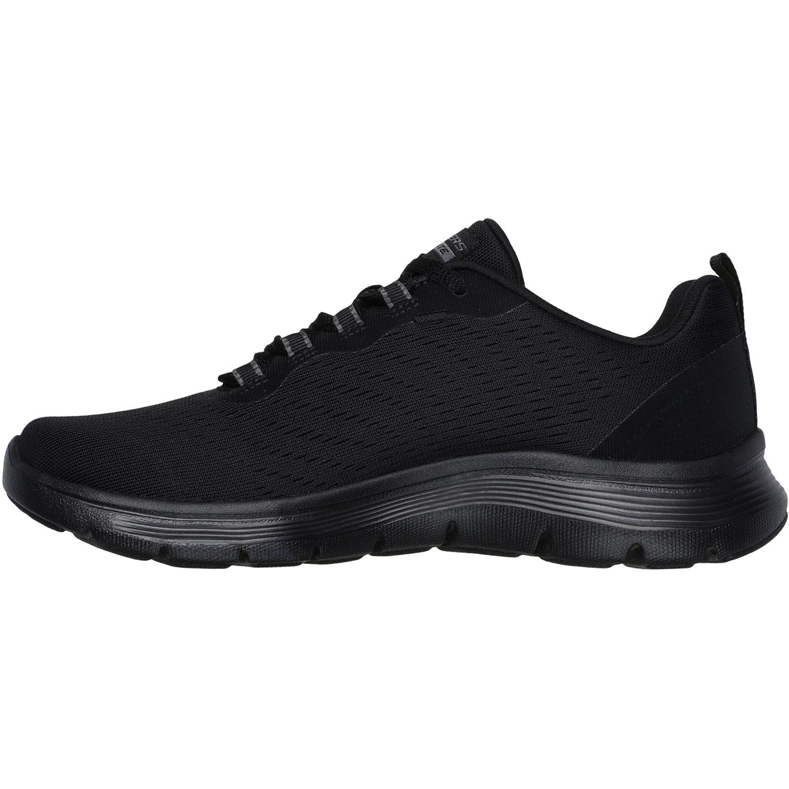 Skechers Flex Appeal 5.0 Textile Women's Black Trainers