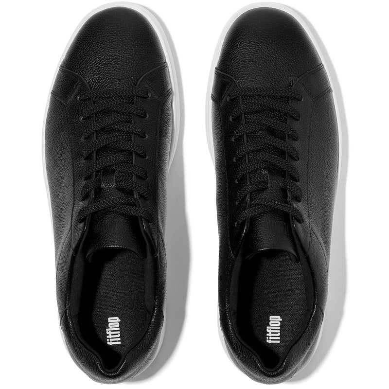 Fitflop Rally II Leather Men's Black Trainers