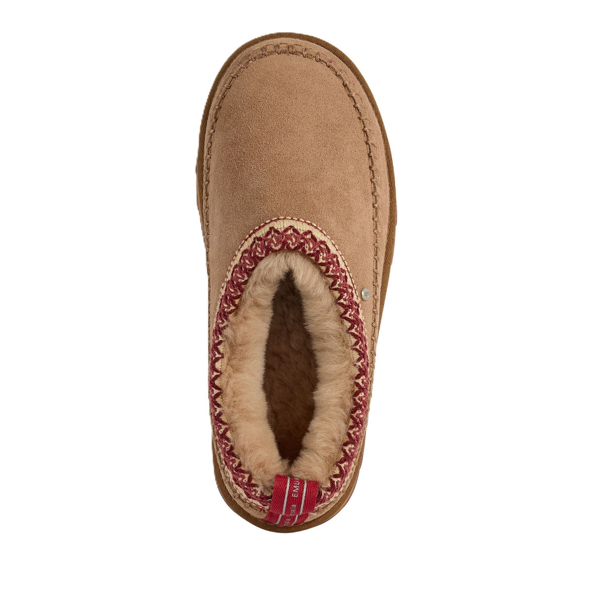 Emu Australia Sharky Adventure Scuff Suede Women's Camel Slippers