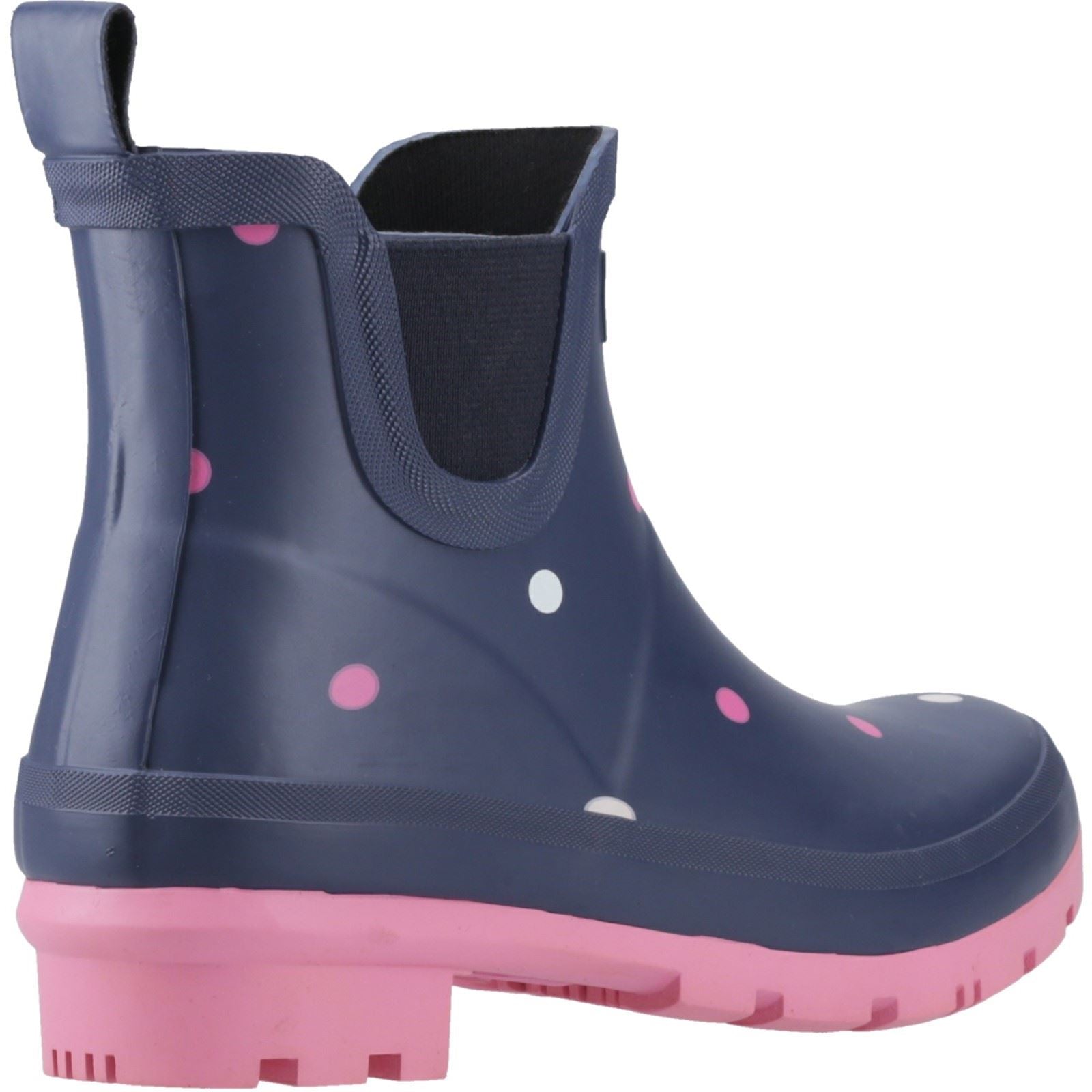 Cotswold Clarence Ankle Rubber Women's Spot Wellington Boots