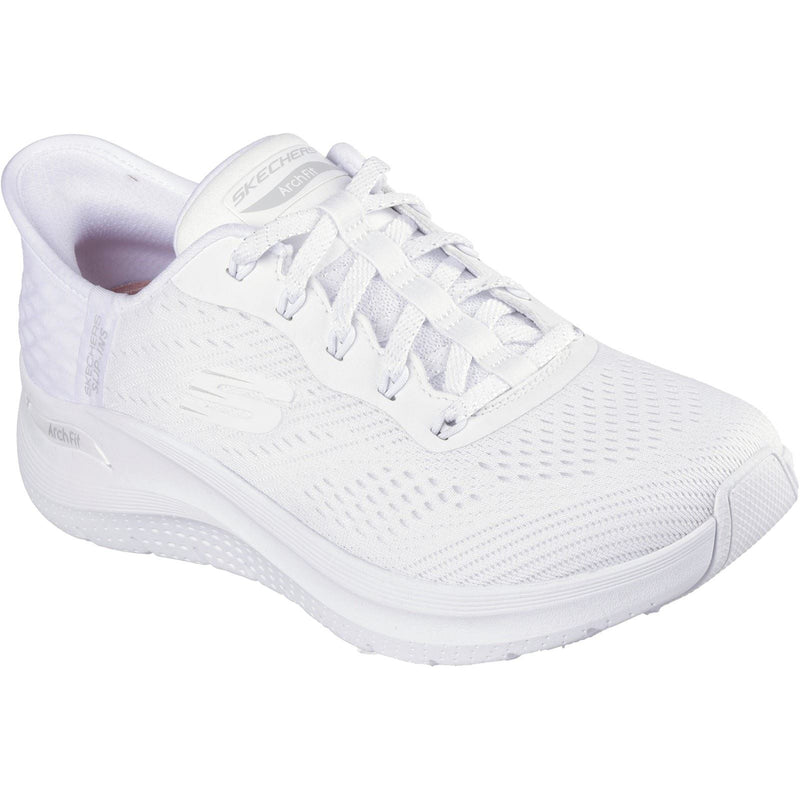 Skechers Arch Fit 2.0 - Easy Chic Textile Women's White Trainers