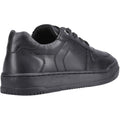 Hush Puppies Dougie Leather Boys's Black Trainers