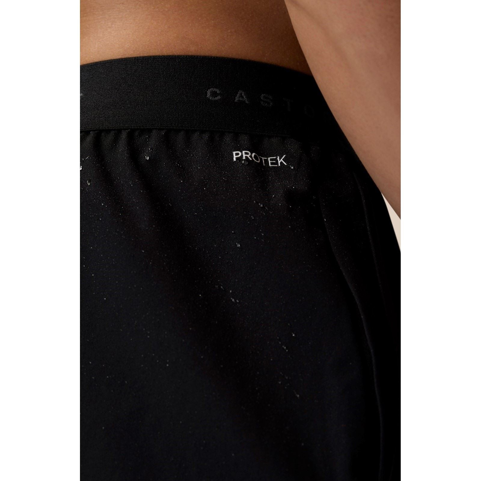 Castore Branded Elastic Shorts Polyester Men's Black