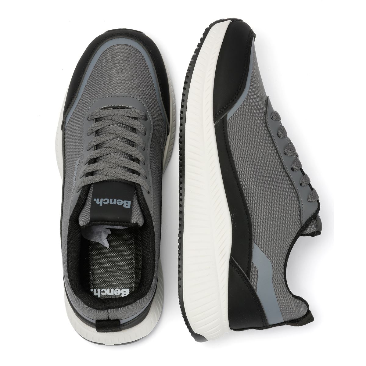 Bench Doverstone Men's Grey/Black Trainers