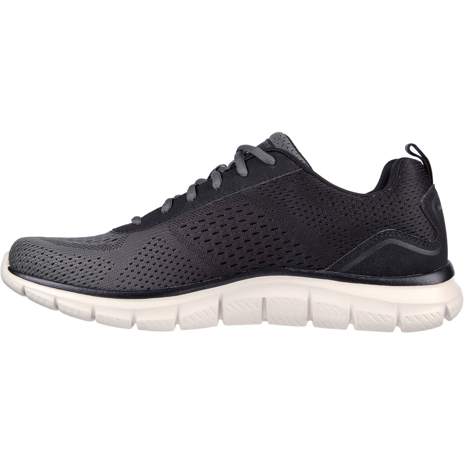 Skechers Track - Ripkent Textile Men's Olive/Black Trainers