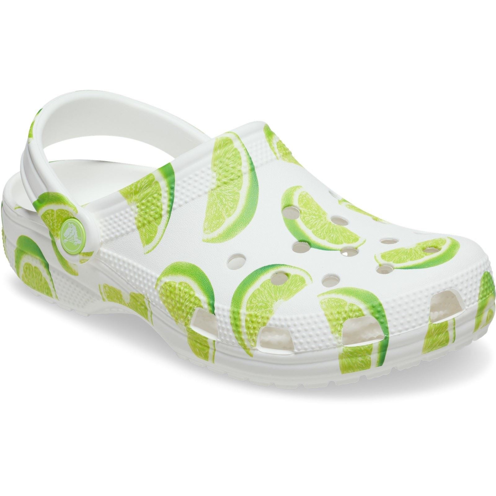 Crocs Classic Graphic EVA Women's Lime Standard Clogs