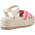 Hush Puppies Jemma Espadrille Synthetic Women's Fuchsia Sandals