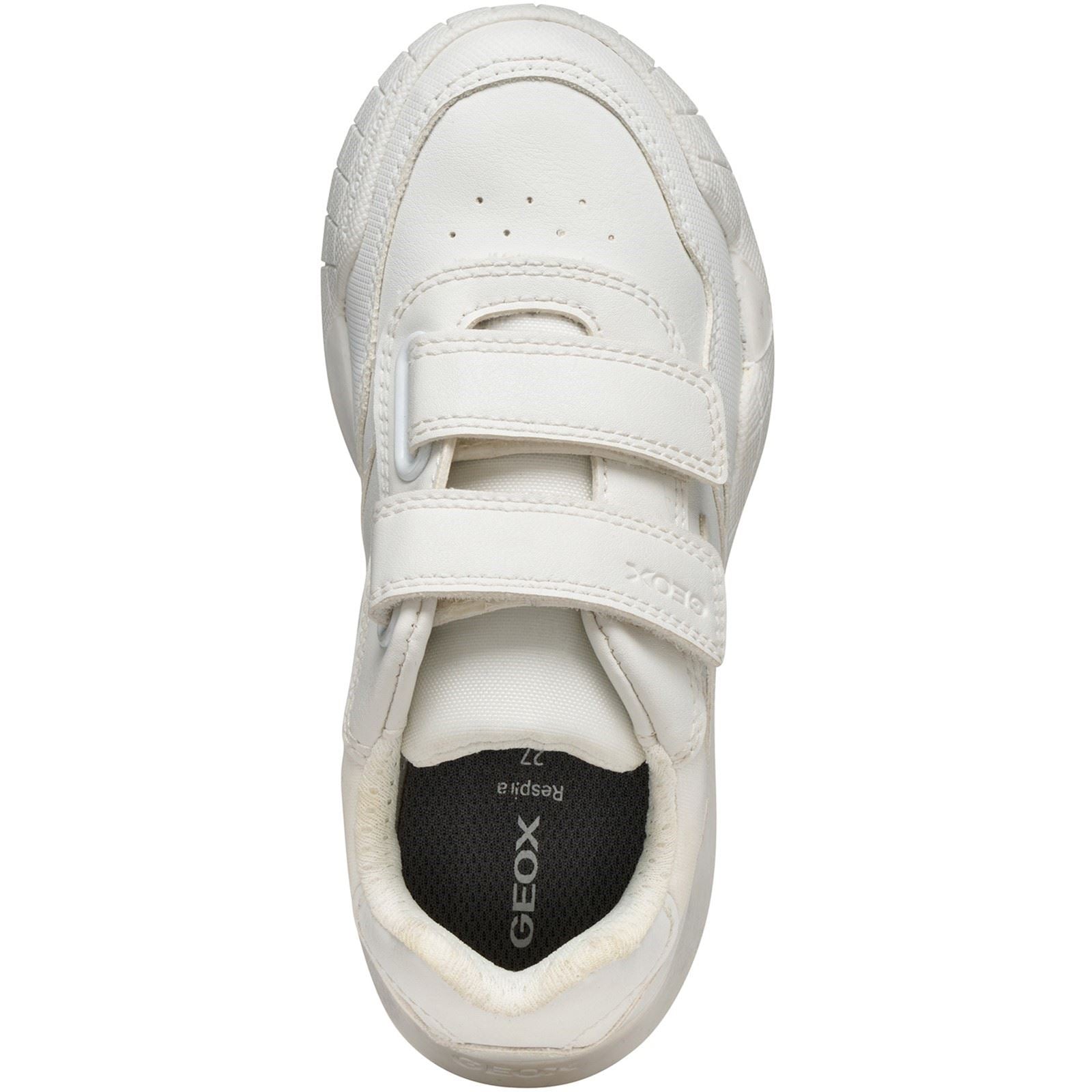 Geox J Rann-E Unisex Kid's White Trainers