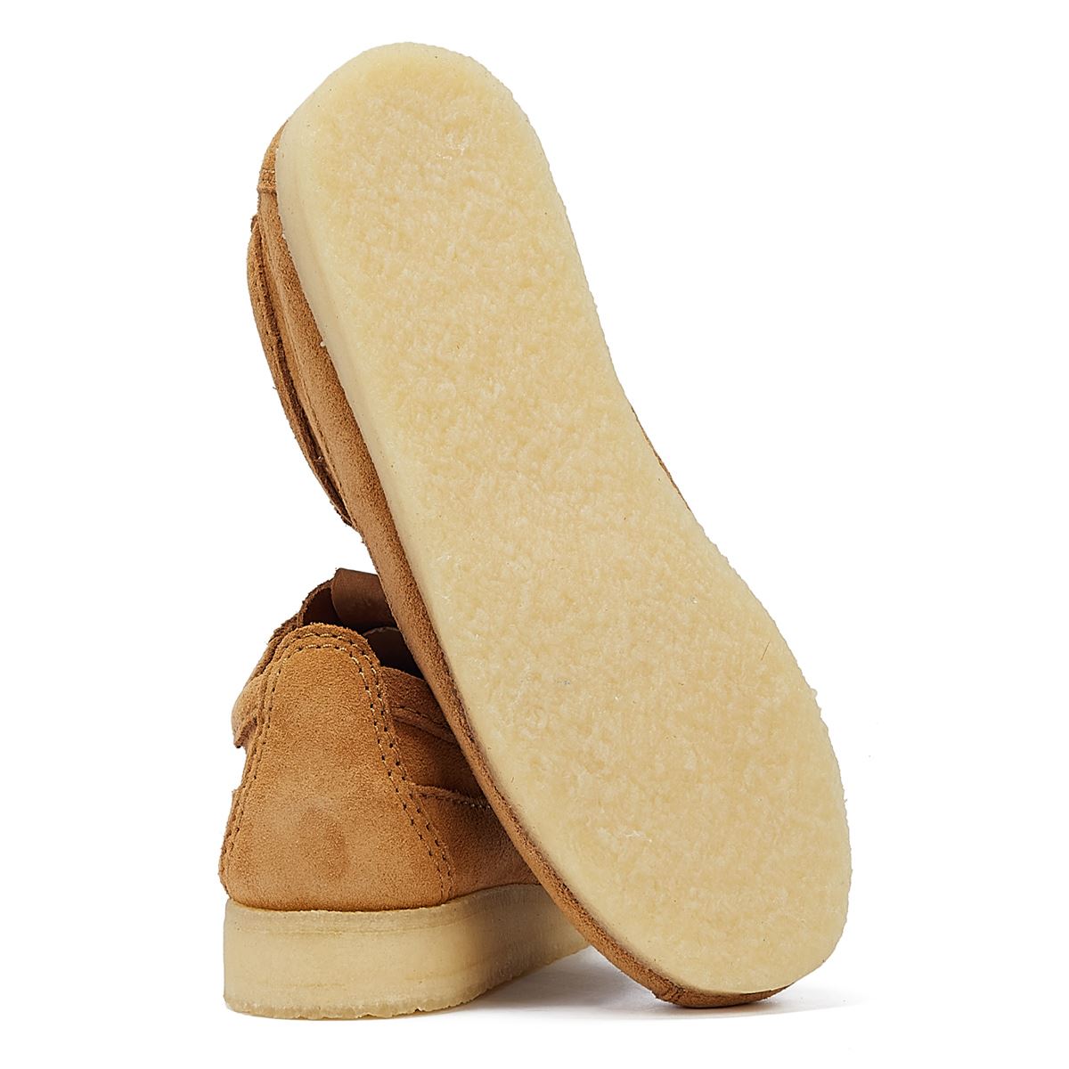 Clarks Originals Wallabee Tor Suede Men's Tan Lace-Up Shoes