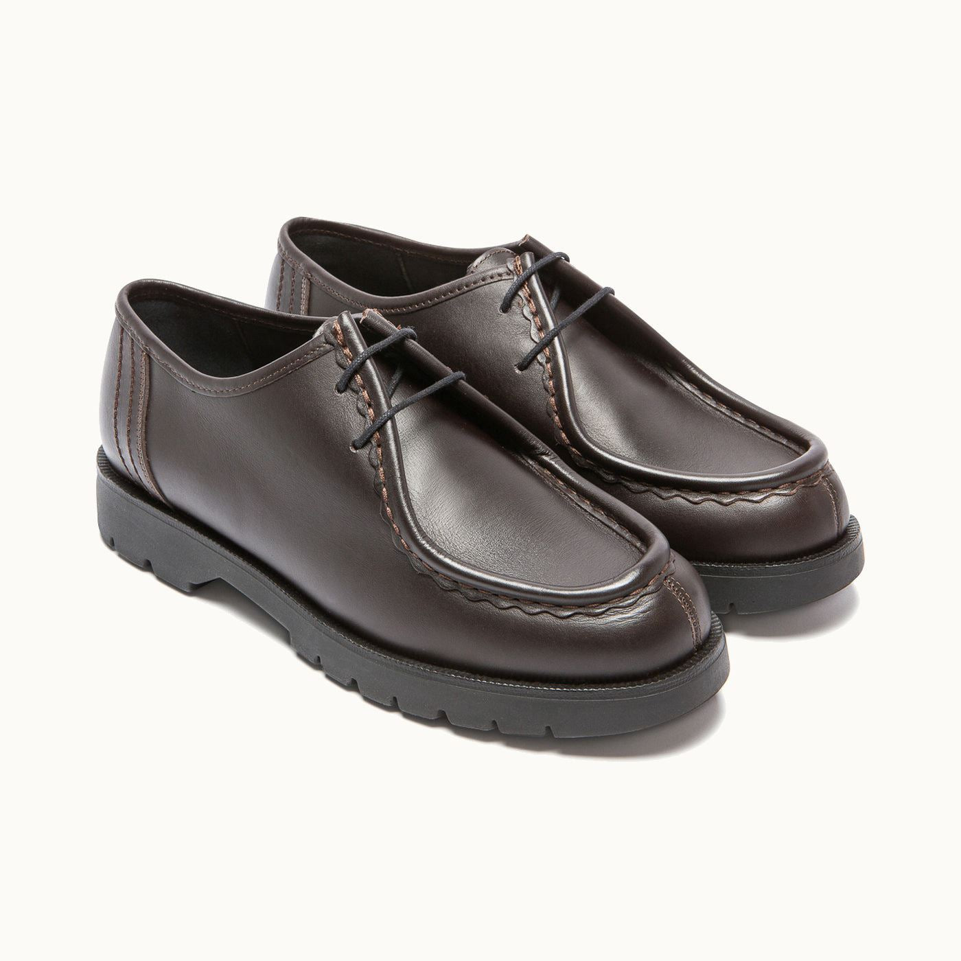 Kleman Padror Leather Men's Marron/Noir Shoes