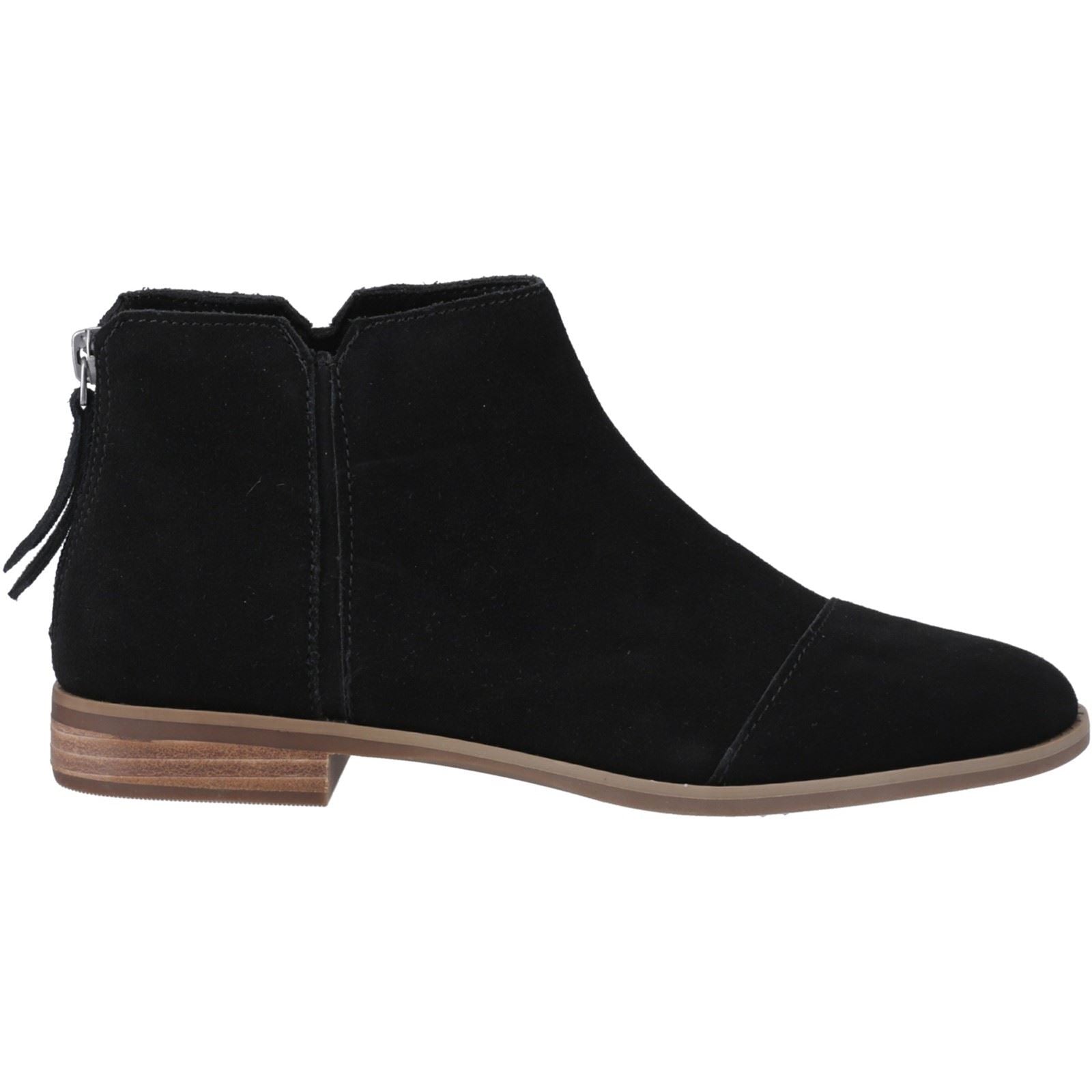 TOMS Rylie Leather Women's Black Boots