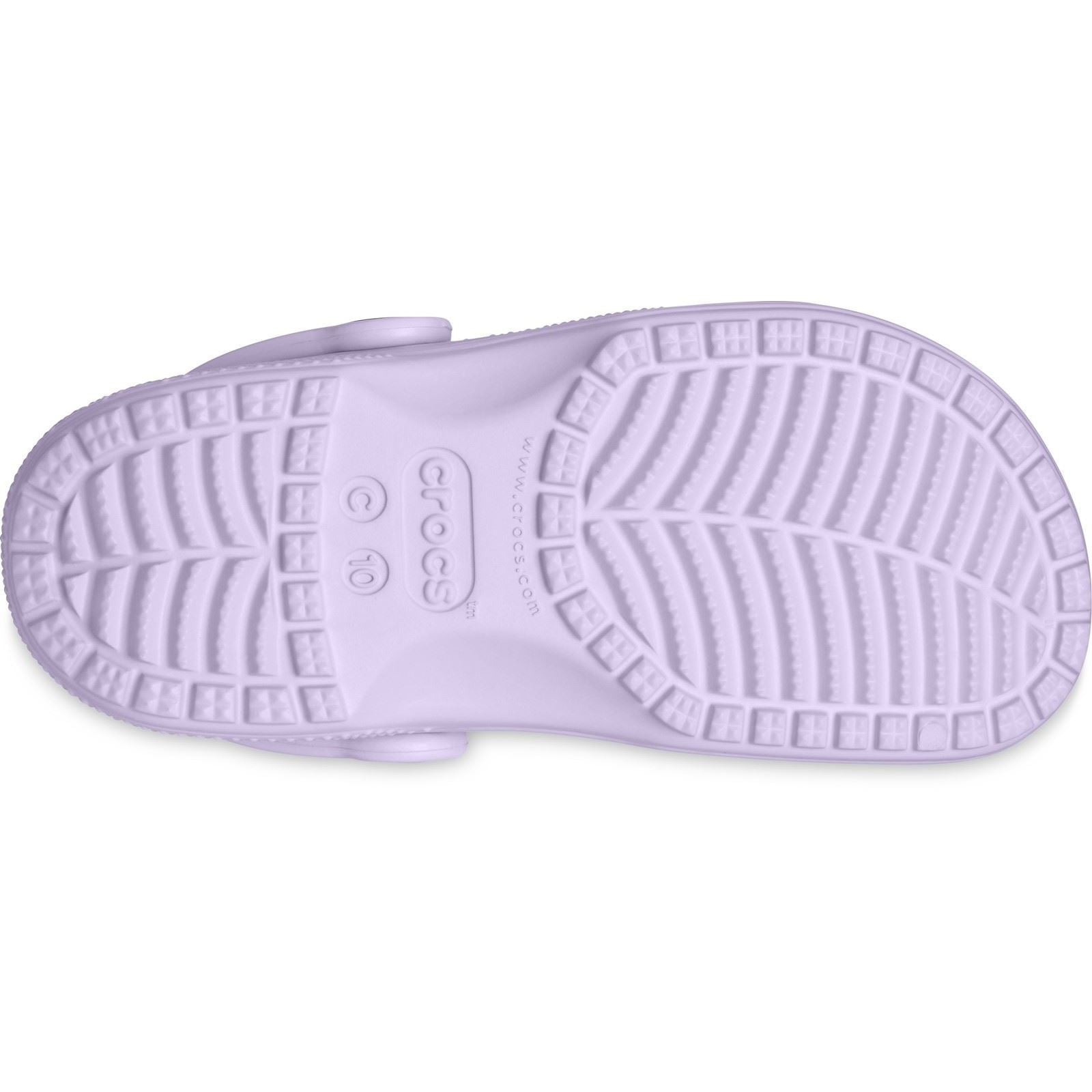 Crocs Classic Toddler EVA Unisex Kid's Lavender Clogs