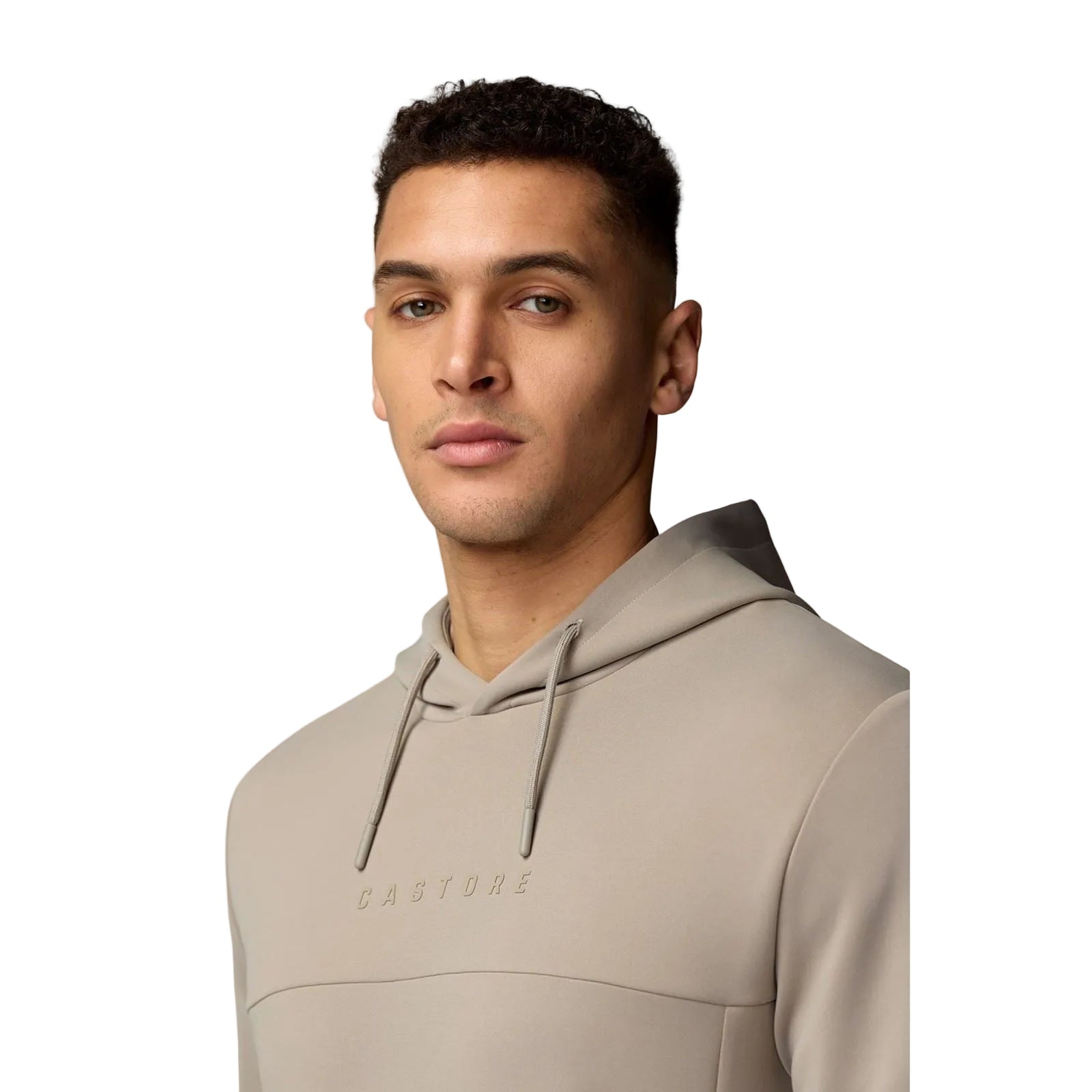 Castore Scuba Hoody Polyester Men's Brown Hooded Sweatshirt