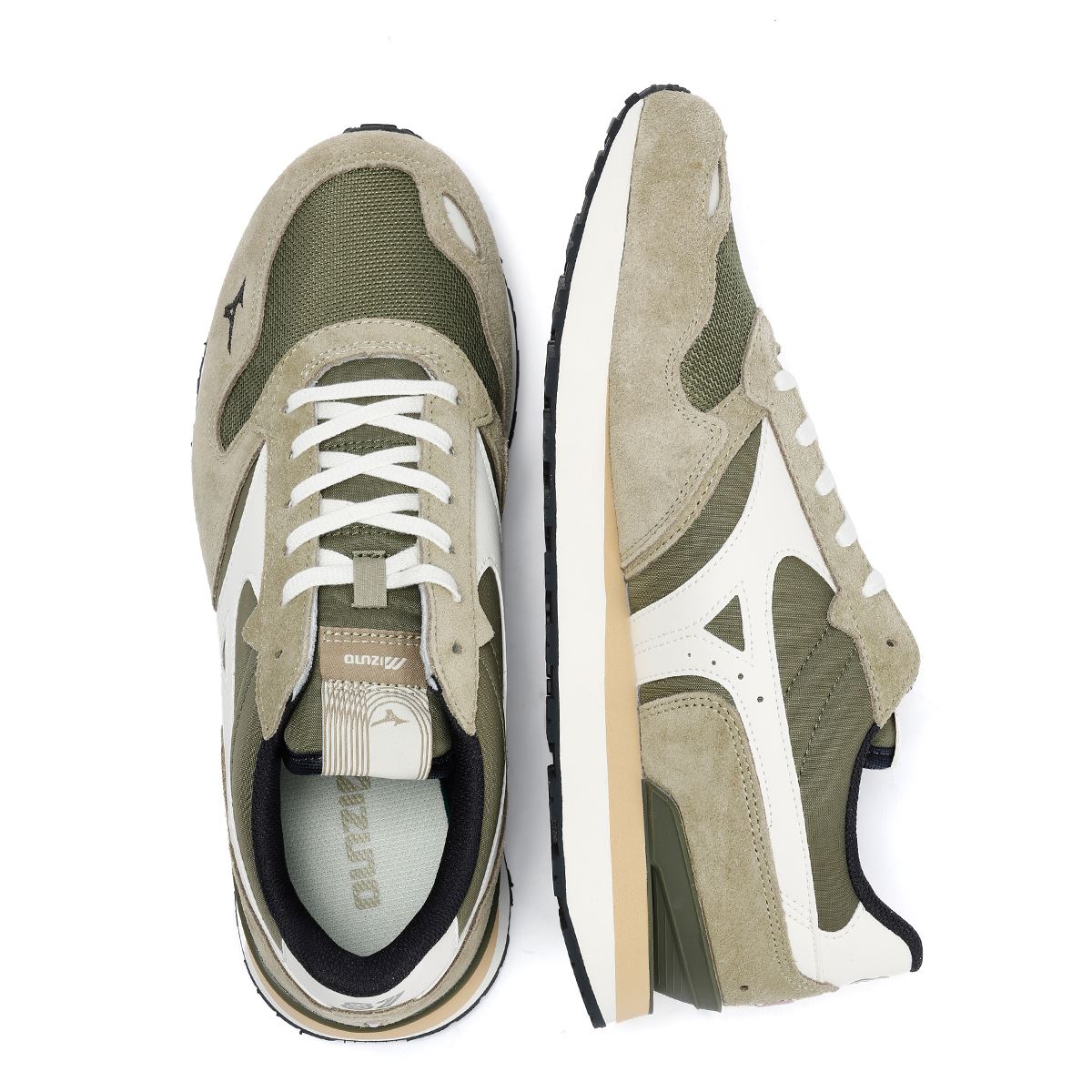 Mizuno RB87 Four Leaf Clover/Snow White/Elm Trainers