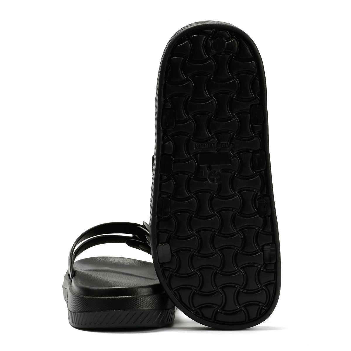 Penguin Playa Men's Black Sandals