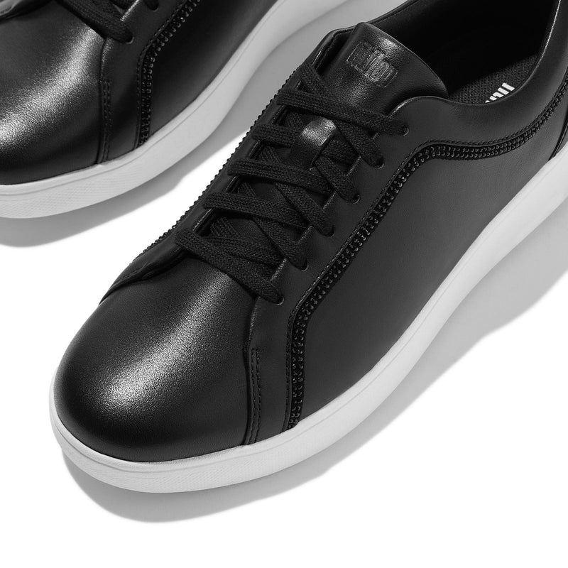 Fitflop Rally Leather Women's Black Trainers