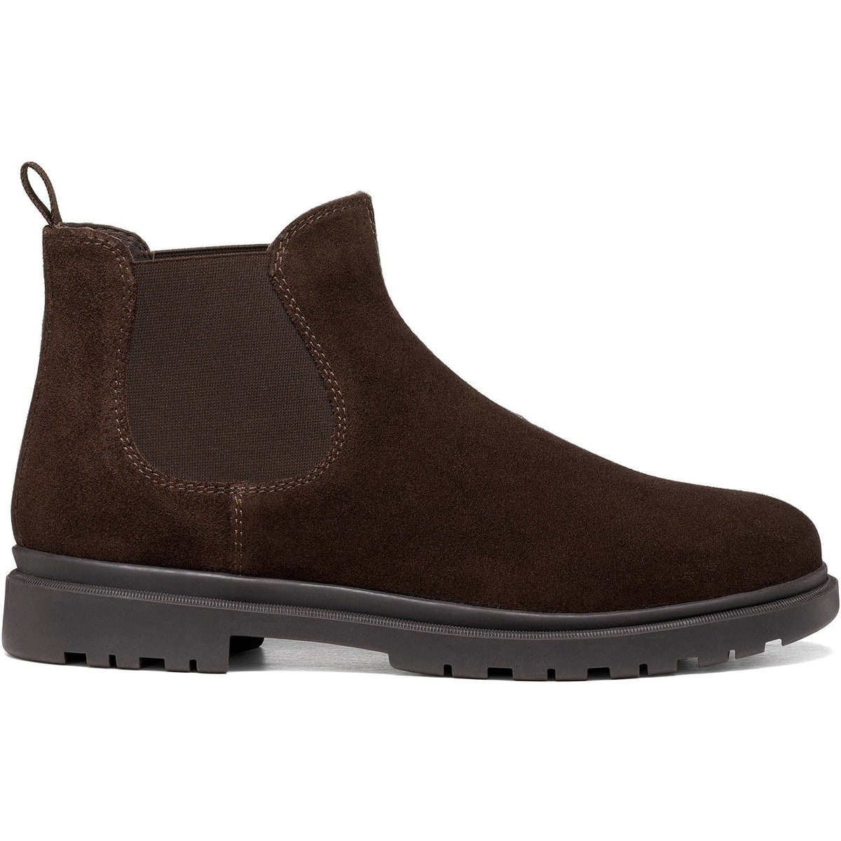 Geox U Andalo A - Suede Leather Men's Dark Chocolate Ankle Boots