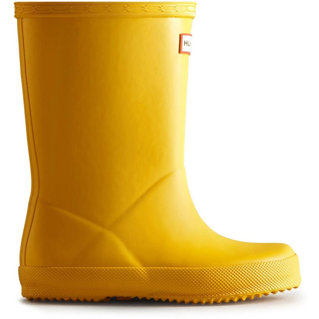 Hunter Kids First Boot Rubber Kid's Hunter Yellow Wellington Boots