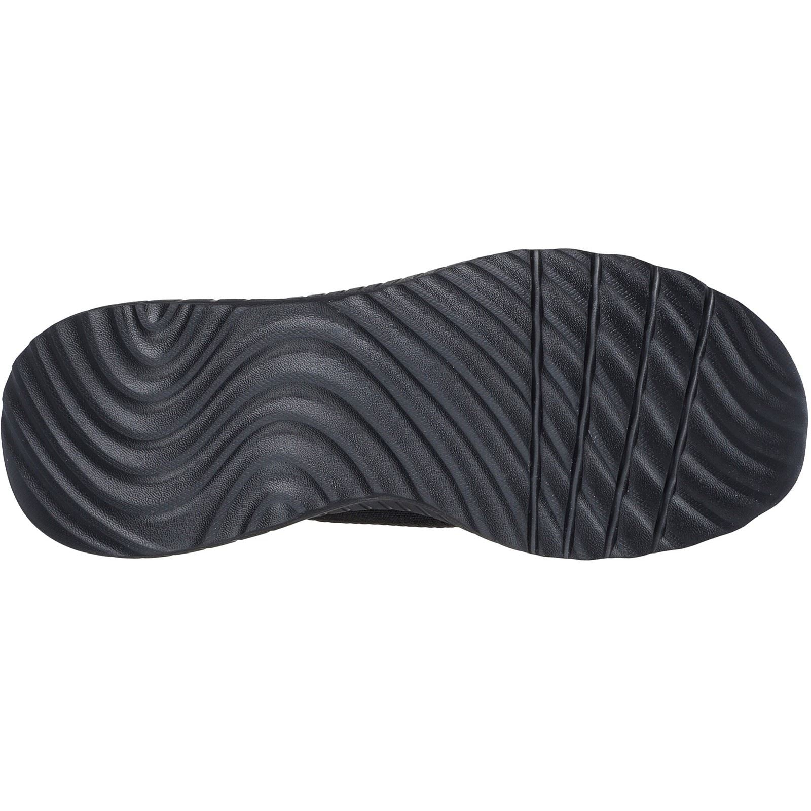 Skechers BOBS Sport Squad Chaos Textile Women's Black Trainers