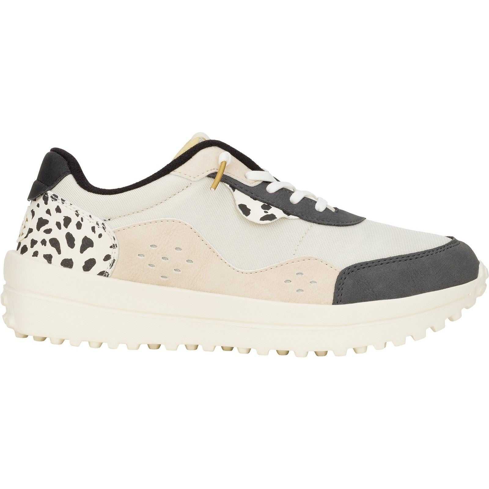 HEYDUDE Hayden Shine Synthetic Women's Ivory/Multi Trainers