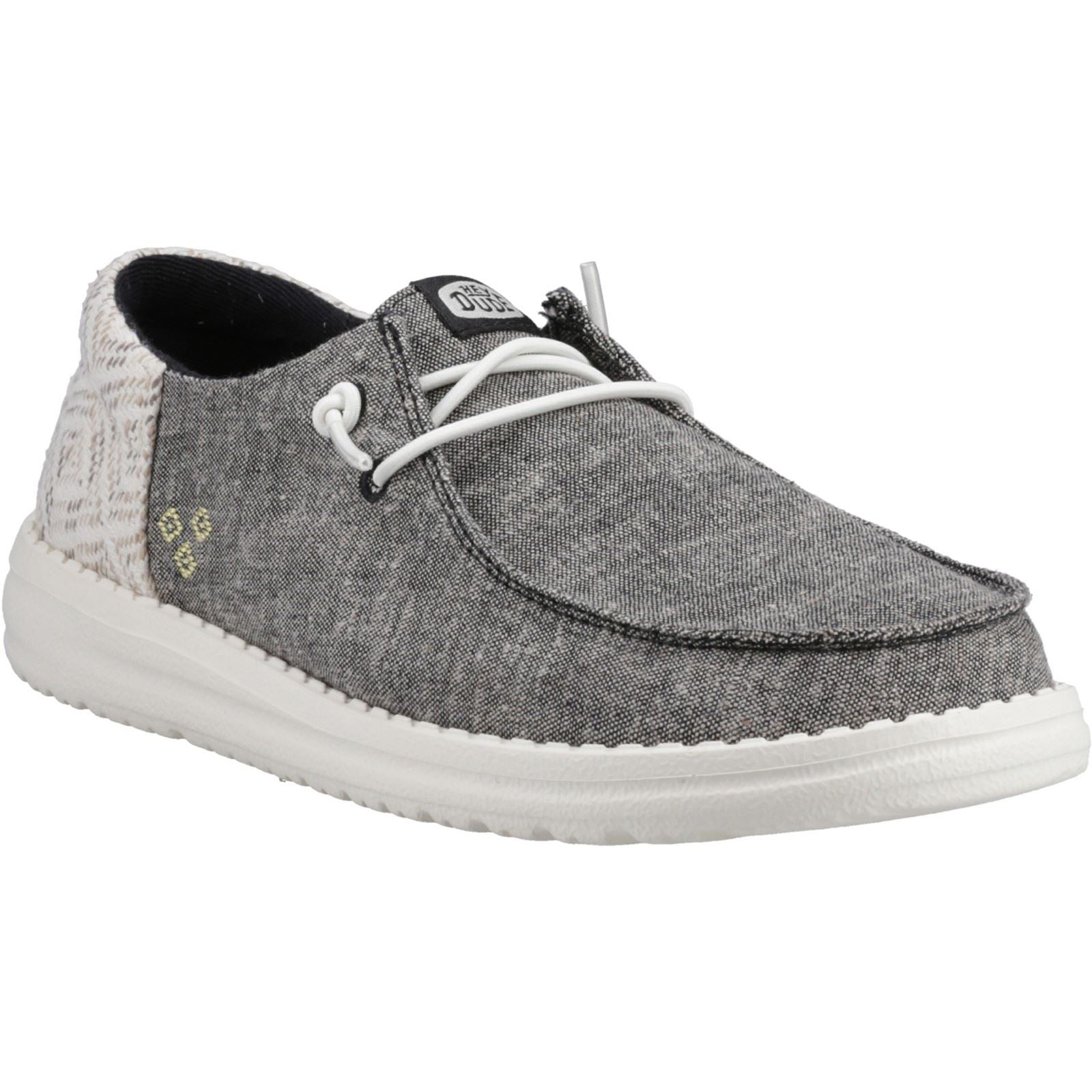 HEYDUDE Wendy Funk Surf Baja Cotton Blend Women's Moccasins Shoes