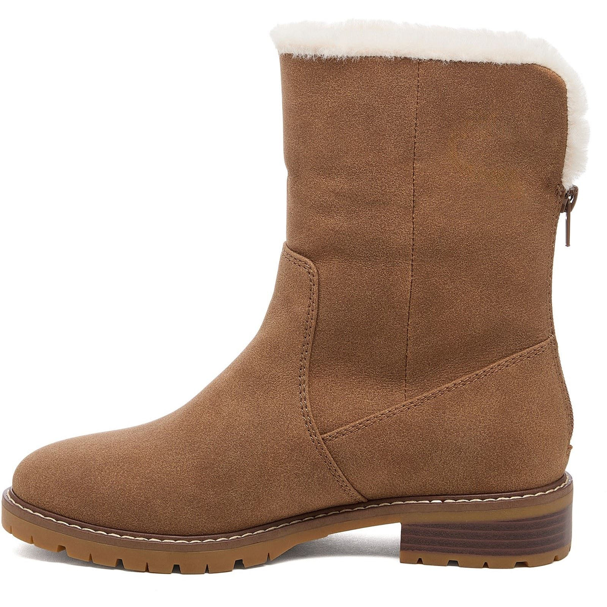 Rocket Dog Niche Aurora Polyurethane Women's Walnut Winter Mid Calf Boots