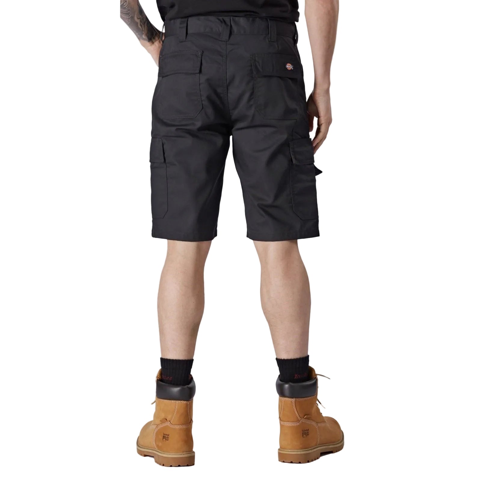 Dickies Everyday Polyester Men's Black Knee-Length Shorts