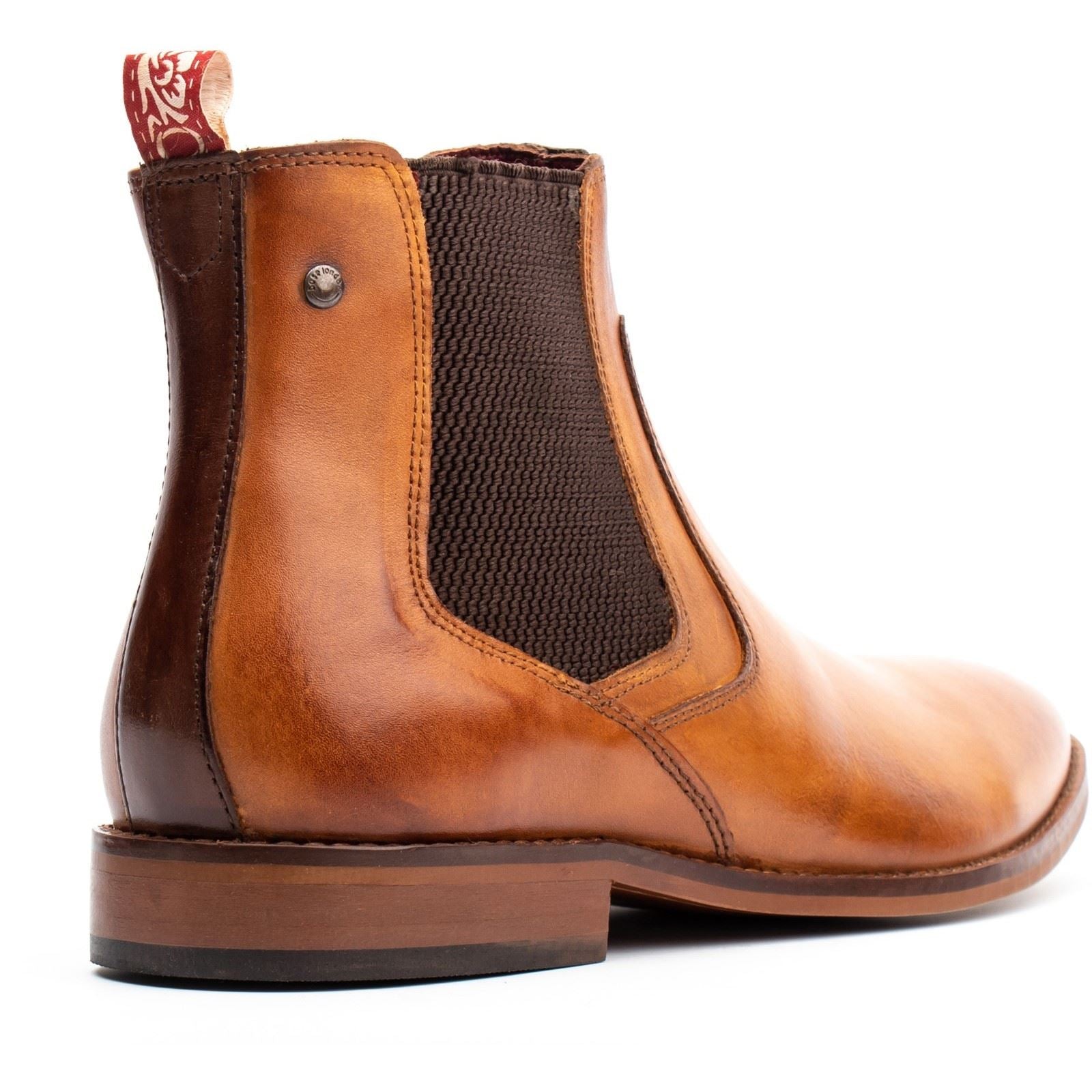 Base London Scout Leather Men's Tan Boots