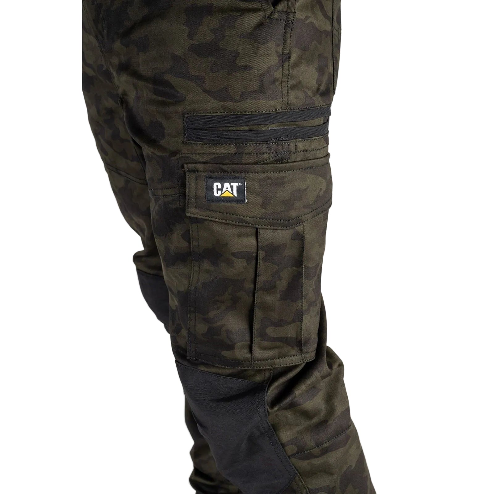 Caterpillar Dynamics Cotton Men's Green Outdoor Trousers