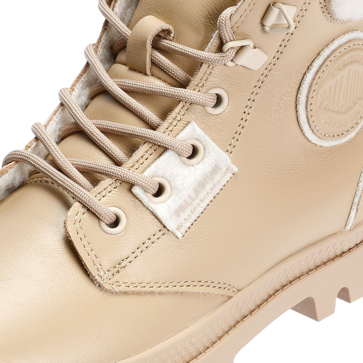 Palladium Pampa HI Snow Warm Leather Women's Cuban Sand Boots
