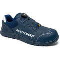 Dunlop Matt Microfiber Men's Navy/White Safety Trainers