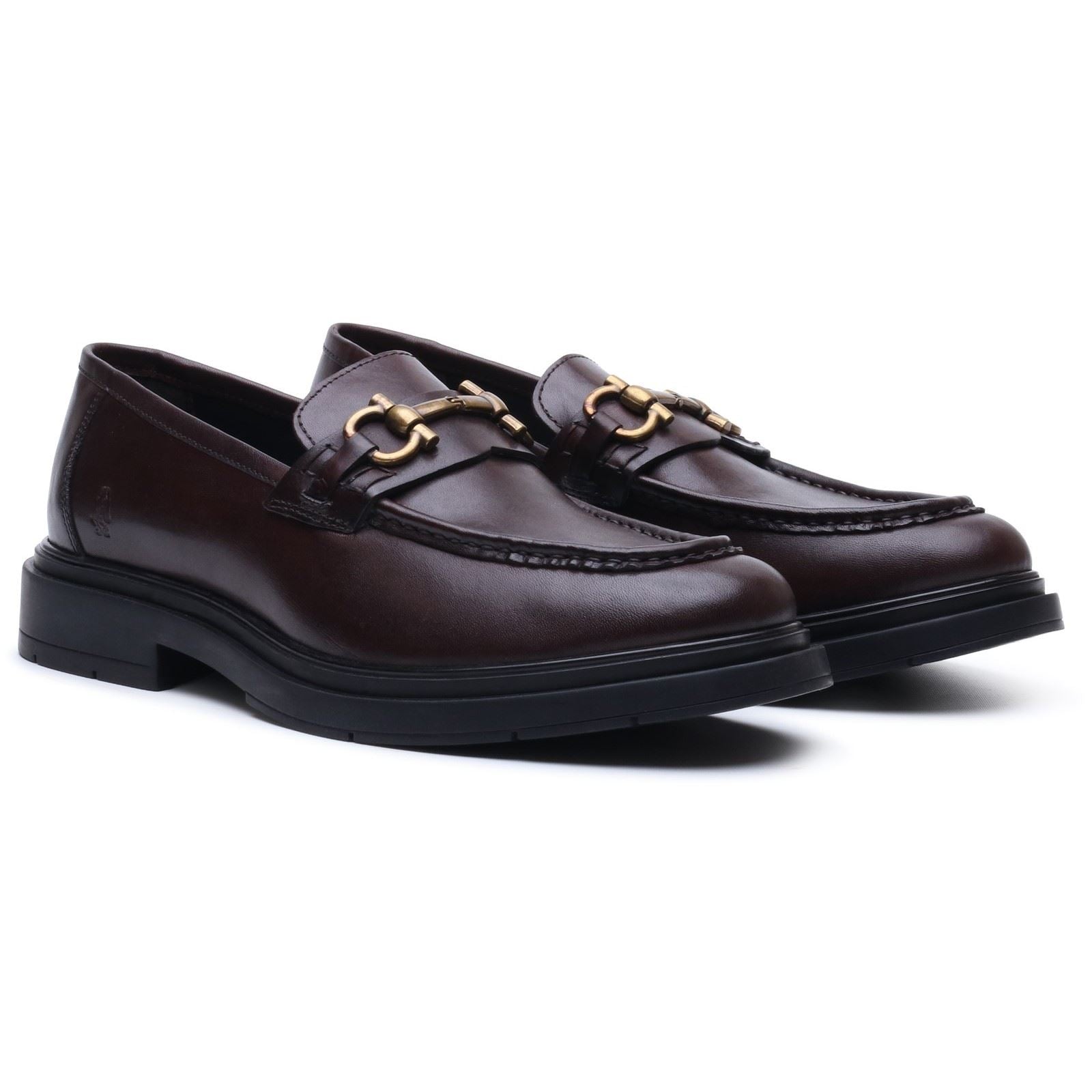 Hush Puppies Edgar Leather Men's BROWN Loafers