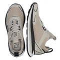 EA7 Altura Mens Silver Cloud / Black Trainers