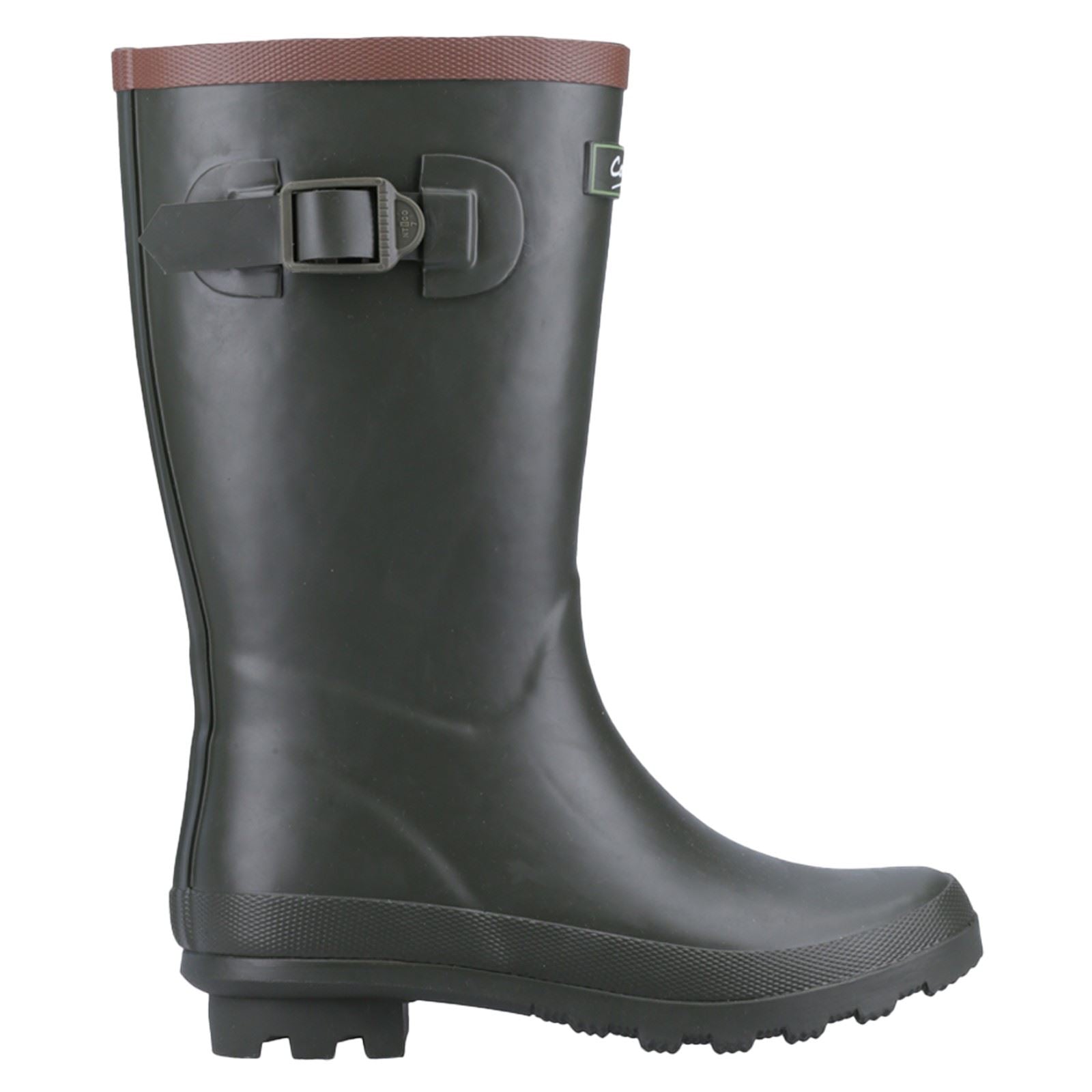 Cotswold Bowldown Rubber Boys's Green Wellington Boots