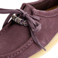 Clarks Originals Wallabee Suede Women's Plum Shoes